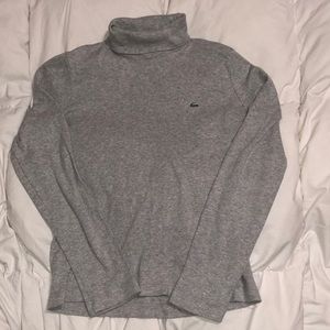 Lacoste gray turtleneck